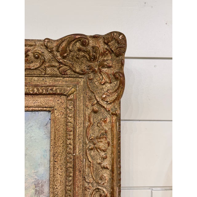 Antique English Treescape Oil on Canvas For Sale - Image 9 of 12