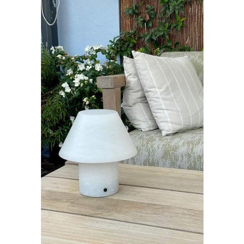 Not Yet Made - Made To Order Petra M GR Outdoor Table Lamp in Alabaster by Jordi Veciana, 2020 For Sale - Image 5 of 6