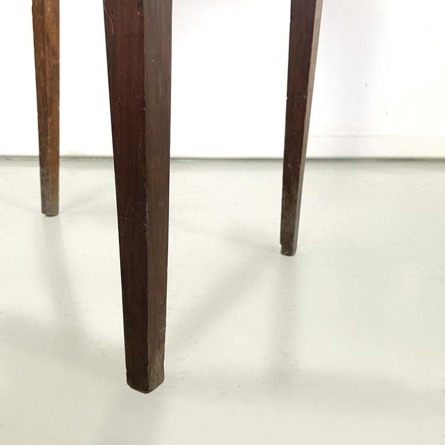 Italian Wooden Bedside Table with Brass Handle, 1890s For Sale - Image 15 of 16