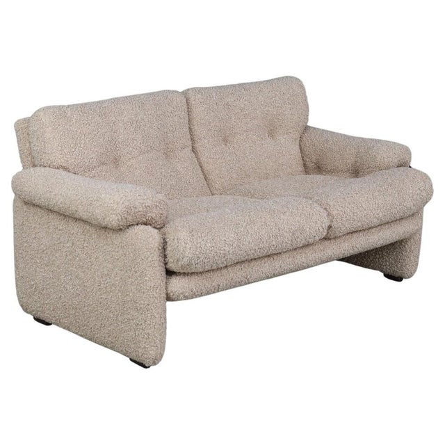 Mid-Century Modern Two-Seat Coronado Sofa attributed to Tobia Scarpa for B&b Italia, 1960s For Sale - Image 11 of 11