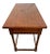 Vintage Writing Table, Desk, Large Drawer, Checkerboard Inlay, Sheraton Style For Sale - Image 4 of 12