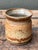 This vintage studio pottery glazed ceramic vase is a charming example of mid-century handcrafted design, appreciated for...