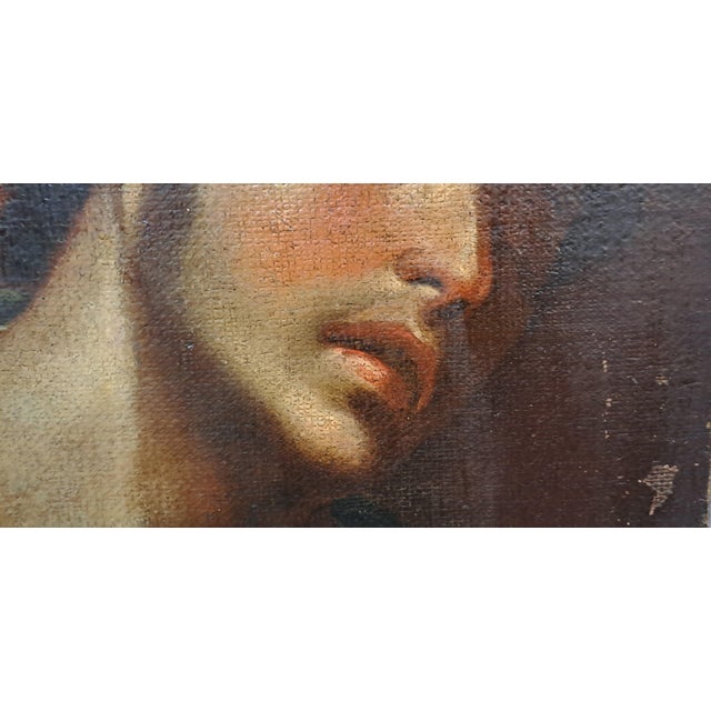 Samson and Delilah, Oil on Canvas, 17th Century For Sale - Image 5 of 7