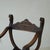 Curule or Dagobert Armchair in Walnut, Italy, 1910s For Sale - Image 6 of 18