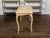 Brown French Rococo 18th Century Beech Wood Marble Top Console Table with Carved Apron For Sale - Image 8 of 11