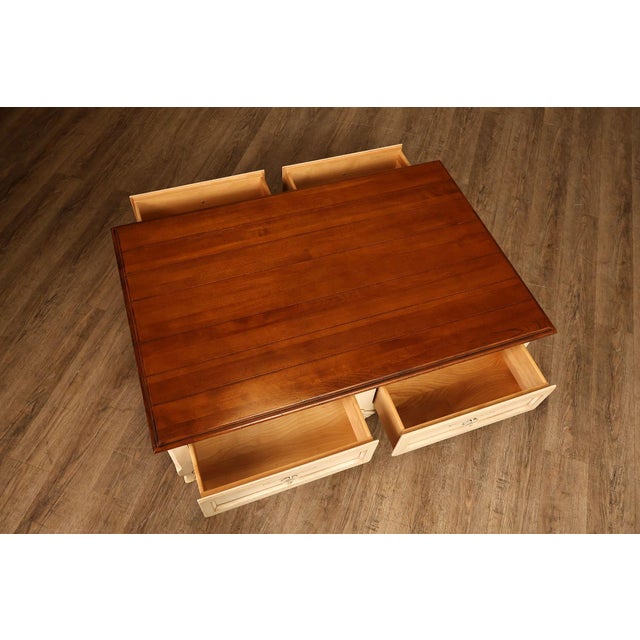 Ethan Allen Ethan Allen French Country Style Coffee Table For Sale - Image 4 of 18