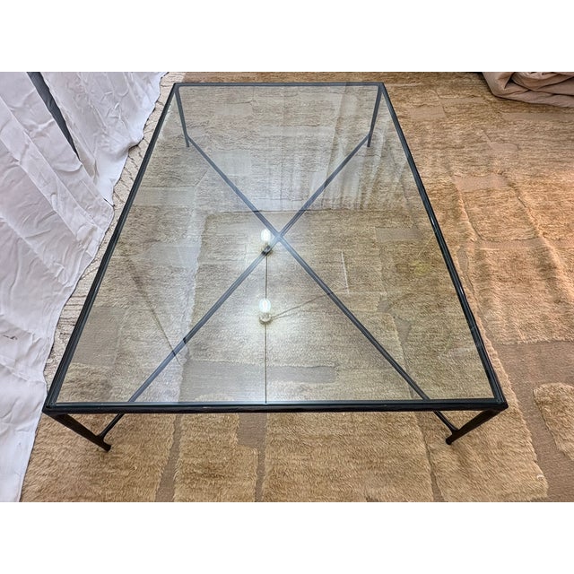 Rh Thaddeus Rectangular Coffee Table For Sale - Image 14 of 18