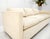 Late 20th Century Custom Design Mid-Century Modern Beige Upholstery Box Shape Sofa Mint! For Sale - Image 5 of 18