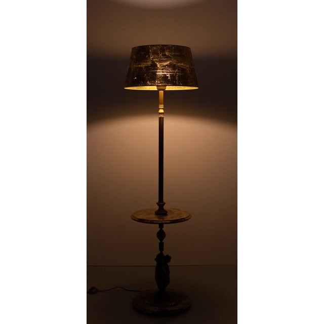 Onyx Floor Lamp from Deknudt, Belgium, 1970s For Sale - Image 11 of 14