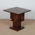 Geometric Wooden Side Table, 1940s, in Good conditions. Designed 1920 to 1949