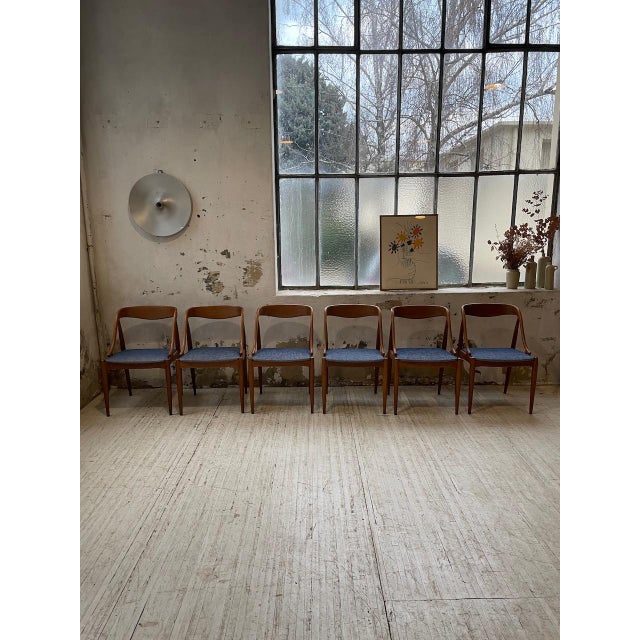 Samcom Dining Chairs by Johannes Andersen for Udulm, 1960s, Set of 6 For Sale - Image 10 of 18