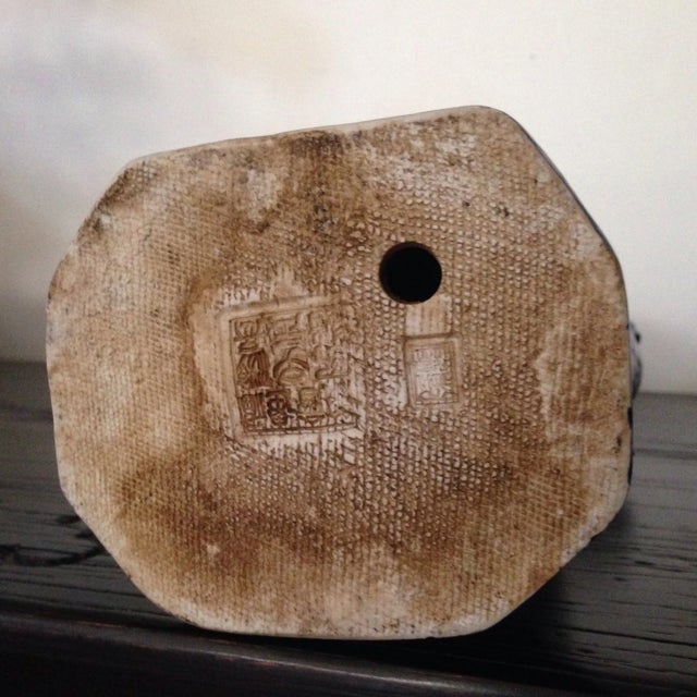 Three Wise Officials Chinese Porcelain - Set of 3 For Sale - Image 11 of 11