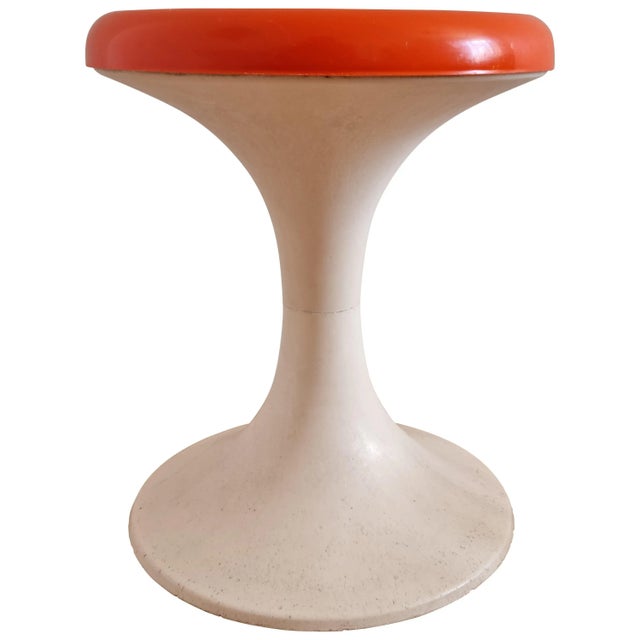 Mid-Century Tulip Stool, Germany, 1970s For Sale - Image 9 of 9