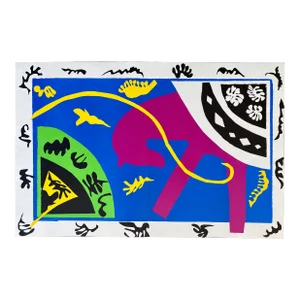 Henri Matisse Vintage 1980s Lithograph Horse Rider Clown Jazz