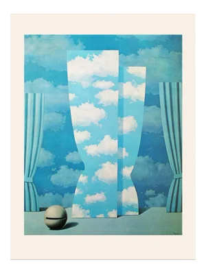 1972 After Rene Magritte, "Wasted Effort" First Edition Photogravure