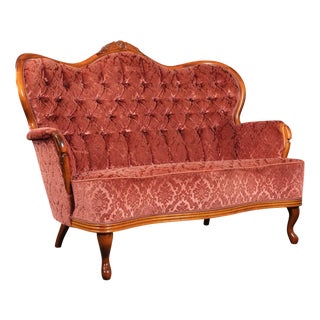 Baroque Style Sofa, Late 20th Century For Sale