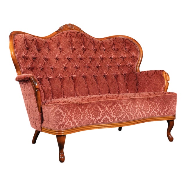 Baroque Style Sofa, Late 20th Century For Sale