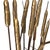 MCM Cattails Wall Sculpture Brutalist Vintage 34 Inch Large Art Copper Brass For Sale - Image 4 of 18