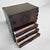 Authentic Japanese tansu chest from the 1980s, consisting of two stackable parts. Dimensions (when stacked): height 51 cm,...