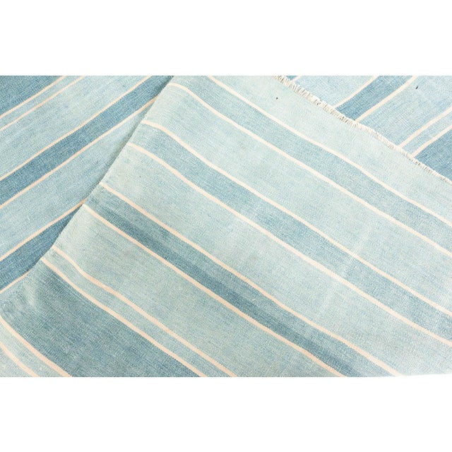 Doris Leslie Blau Indian Dhurrie Runner For Sale - Image 9 of 9