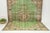 1970s Vintage Turkish Handmade Wool Cotton Green Area Rug For Sale - Image 13 of 14