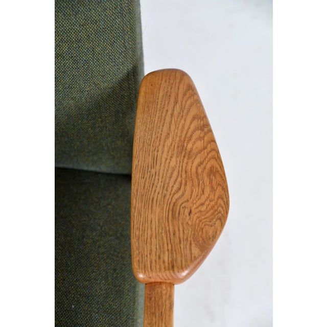 Vintage Ruster Oak Lounge Chair by Yngve Ekström for Swedese, 1960s For Sale - Image 9 of 18