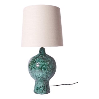 Lanzarote Green Marbled Lamp by Barracuda Interiors For Sale