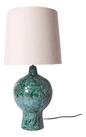 Lanzarote Green Marbled Lamp by Barracuda Interiors