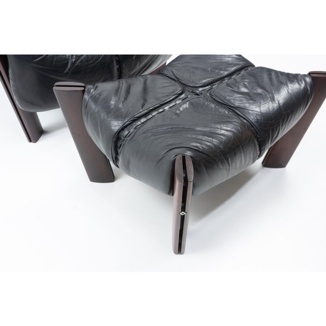Set of MP-111 Lounge Chair and Ottoman from Percival Lafer, 1970s For Sale - Image 12 of 17
