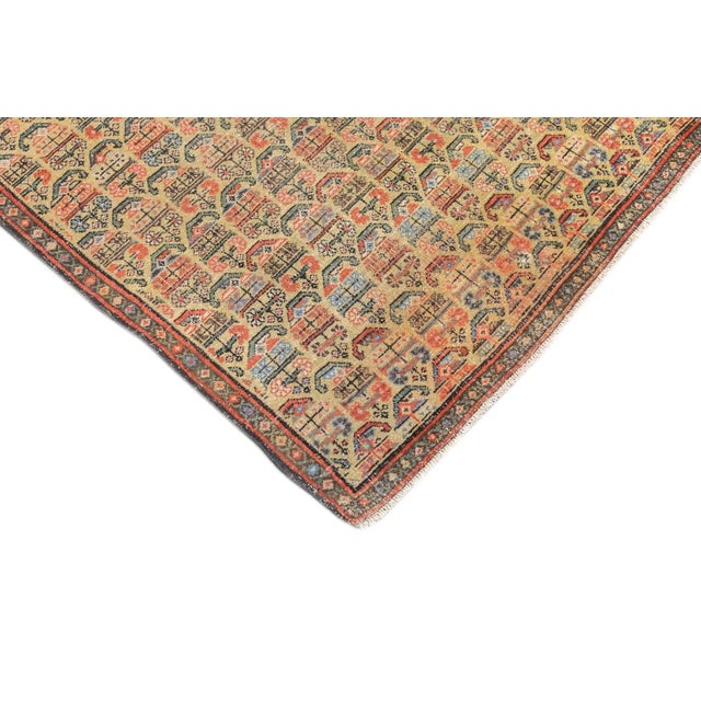 Late 18th Century Antique Persian Farahan Rug 3'3'' x 4'9'' For Sale In New York - Image 6 of 11