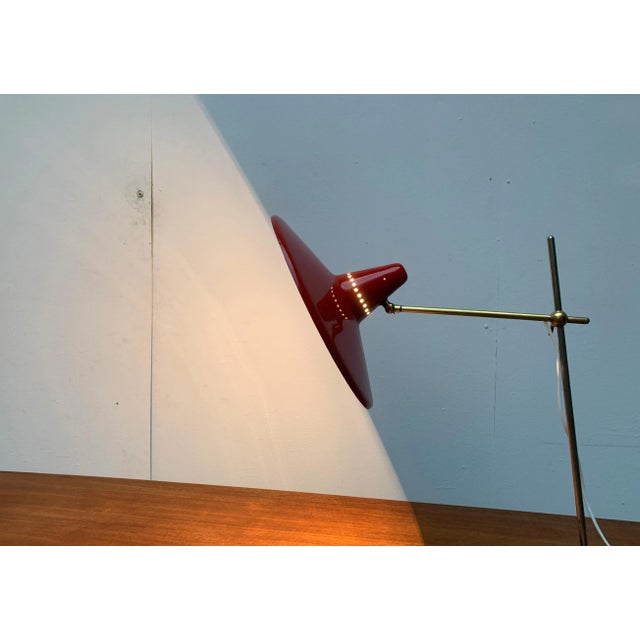 Metal Mid-Century Table Lamp For Sale - Image 7 of 18