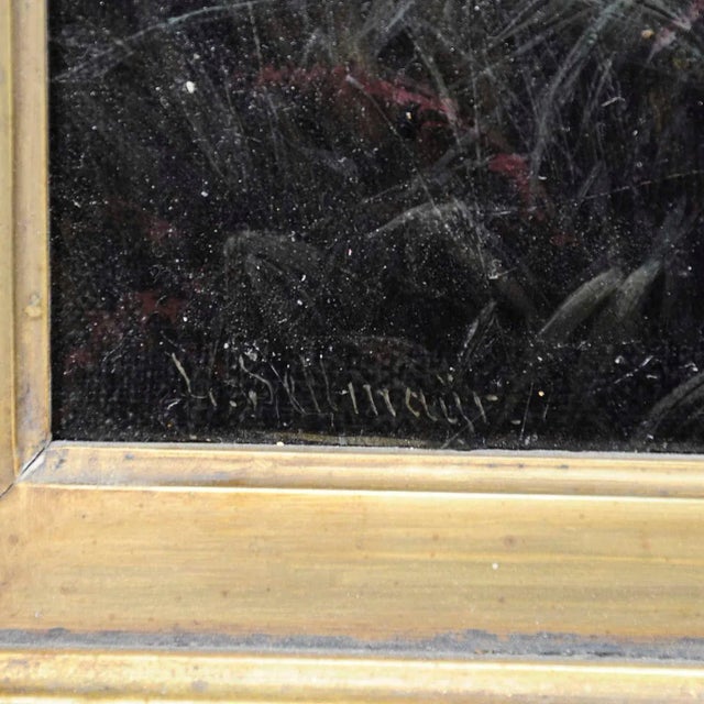 Deer with Doe and Fawn in the Forest by Ludwig Sellmayr, 1880s For Sale - Image 5 of 7