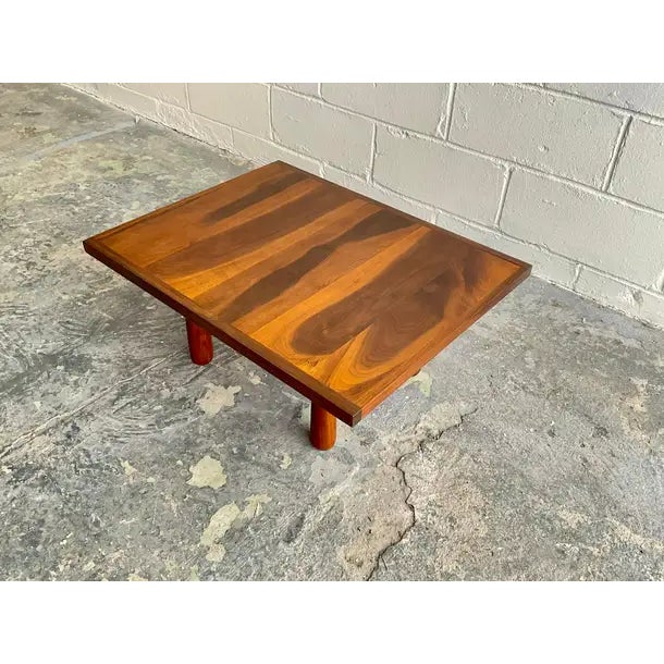 Handmade “Oikado” Low Table in Black Walnut by Montaperto Studios, 2023 For Sale - Image 12 of 12