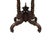 Renaissance Revival Carved Walnut & Marble Turtle Top Table C1890 For Sale - Image 6 of 14