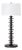 Regina Andrew Fishbone Buffet Table Lamp in Ebony For Sale