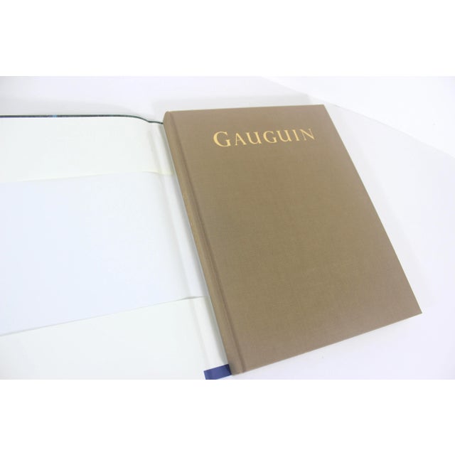 Paul Gauguin By Robert Coldwater 1974 Hardcover coffee table art book with dust jacket. The fabric hardcover on this is...
