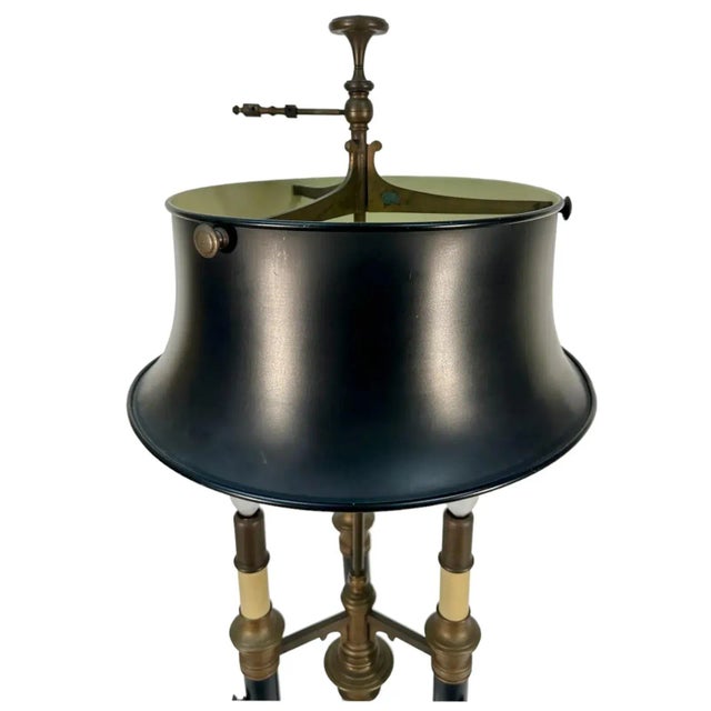 Metal Chapman Bouillotte Lamp, C. 1975 For Sale - Image 7 of 7
