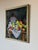1990s Vintage Expressionist Still Life Fruit Oil on Canvas Painting, Signed For Sale - Image 4 of 11