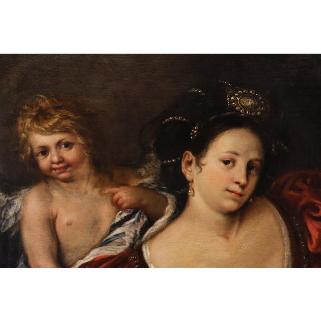 Workshop of Francesco Cairo, Queen Artemisia, 1670, Oil on Canvas For Sale - Image 10 of 15