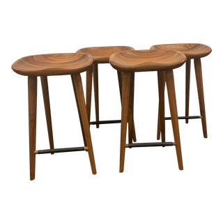 Bassam Fellows Tractor Bar Stools- Set of 4 For Sale