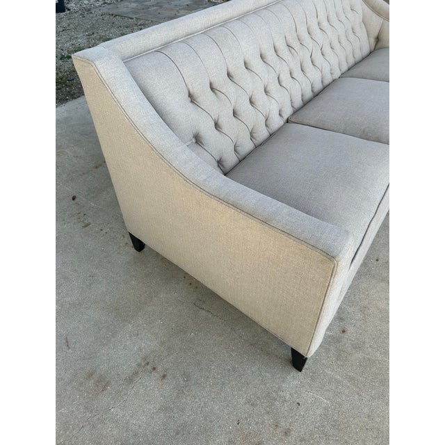 Sophisticated Living Room perfection, this sofa from one of our favorite upholstery lines, Arhaus is the perfect...