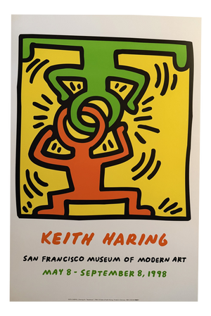 Keith Haring, Drawing for Headstand, 1988, Print