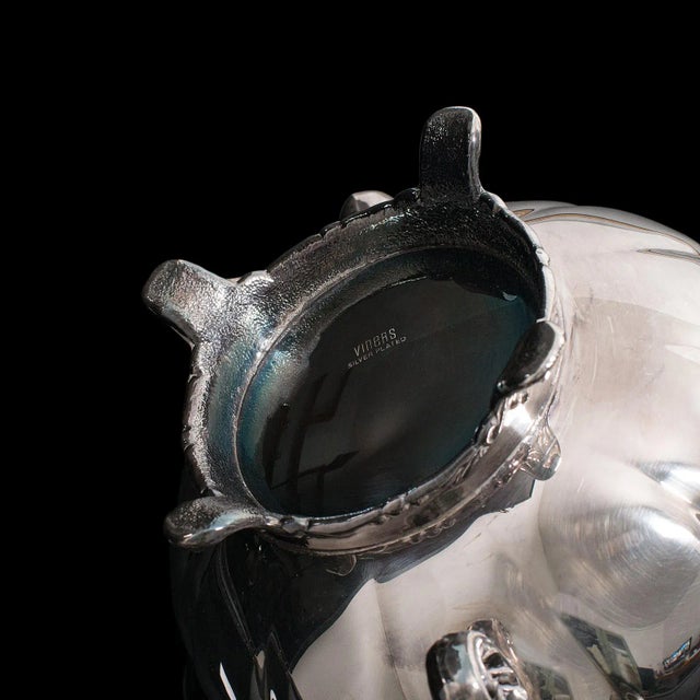 Sheffield Circa 1950 Silver Plated Viners of Sheffield Tea Service - 2 Pieces For Sale - Image 4 of 13