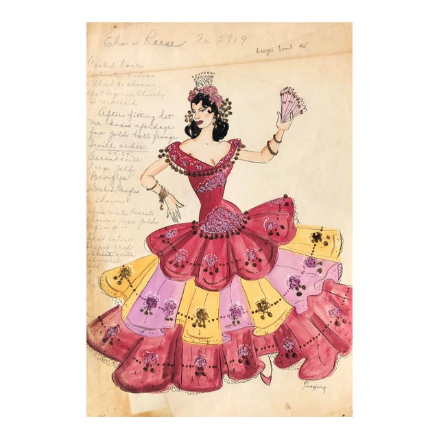 1960s Larry Youngblood Mardi Gras Costume For Sale