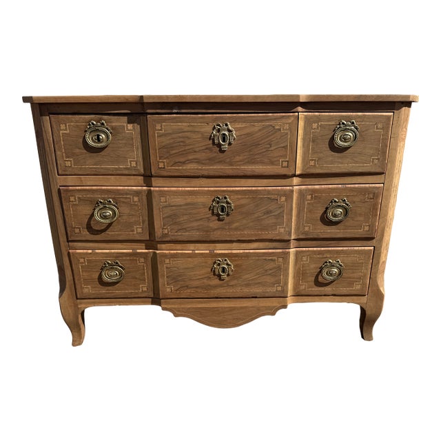 Large 18th Century French Louis XVI Walnut Bleached Chest of Drawer / Commodes For Sale
