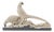 Art Deco Ceramic Two Pheasants from Manufacture De Sainte-Radegonde, France, 1930 For Sale