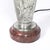 Art Nouveau Rosso Levanto Marble Base & Pewter Table Lamp Signed E. Lelièvre For Sale - Image 13 of 16