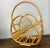 Wood 1960s Bamboo Rattan Magazine Holder For Sale - Image 7 of 8