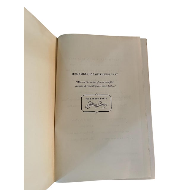 Marcel Proust’s Remembrance of Things Past Volume I & II, 1934 Random House Edition For Sale In Washington DC - Image 6 of 9