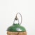 Vintage Green Coolicon Light, 1940s For Sale - Image 3 of 6